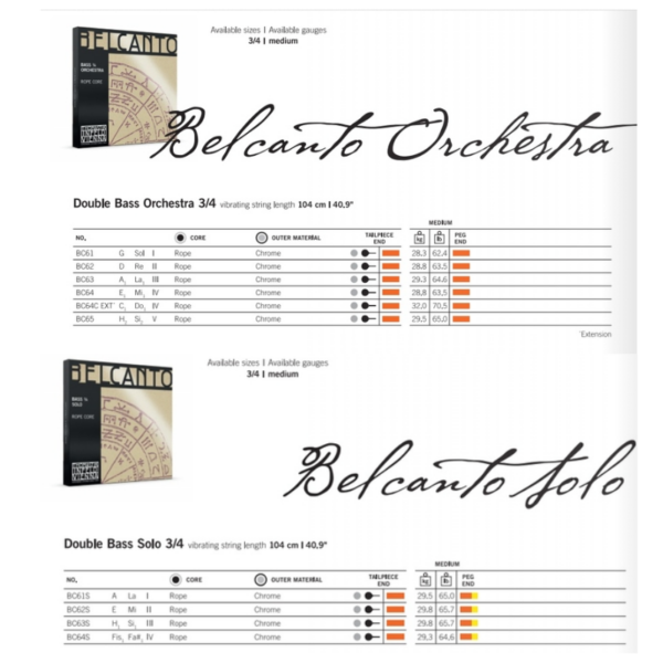 Belcanto Bass | 希爾提琴 HEL Violins