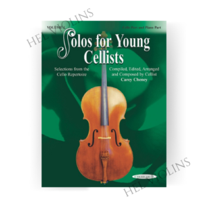 Solos For Young Cellists 附伴奏譜🎻Volume 1~Volume 6【大提琴教本 】