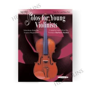 Solos For Young Violinists 附伴奏譜【小提琴教本 】🎻Volume 1~Volume 6【美國Alfred授權進口台灣代理商希爾提琴】 🎻
