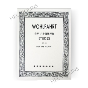 費華 六十首練習曲-作品45 小提琴【小提琴教本】希爾提琴 🎻