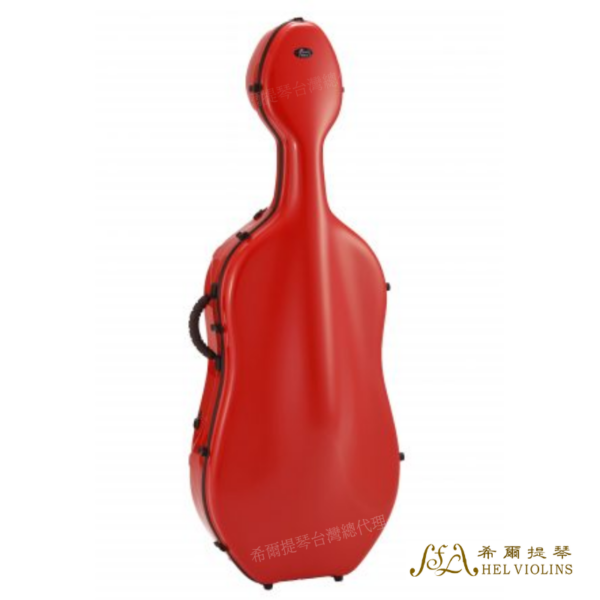 法拉利紅-大提琴盒 - 希爾提琴HEL VOLINS