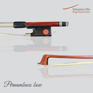 Sebastian Dirr Pernambuco Bow【大提琴銀弓典藏 Silver Mounted】