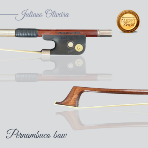 Juliano Oliveira Pernambuco Bow【大提琴銀弓典藏 Silver Mounted】