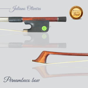 Juliano Oliveira Pernambuco Bow【大提琴銀弓典藏 Silver Mounted】
